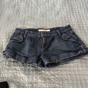 Joes shorts, super cute, low rise very short